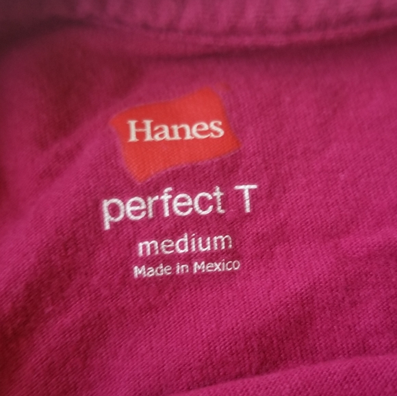 Hanes T-Shirts | Lot of 3 | Jewel Tones | Solid Colors | Medium | Basic - Picture 3 of 8